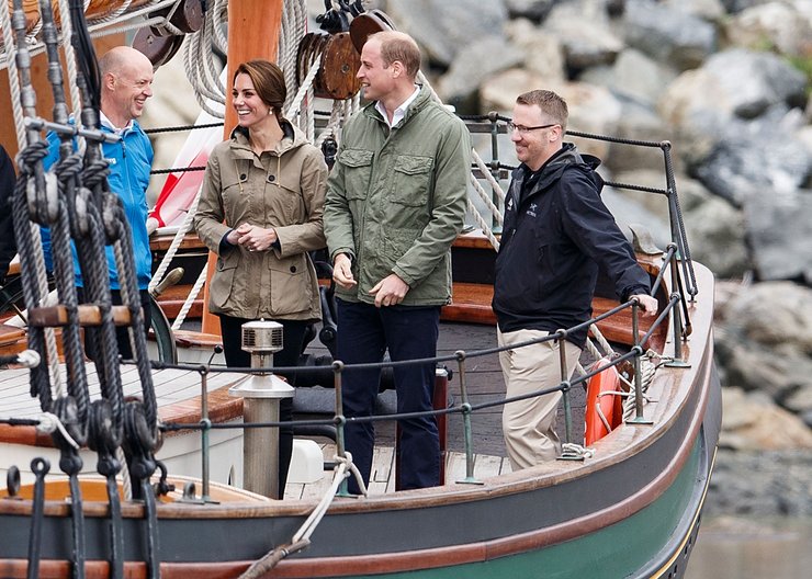 Герцоги Кембриджські в Канаді