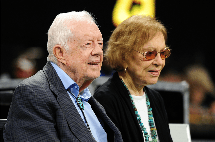 Джиммі Картер з дружиною Розалін