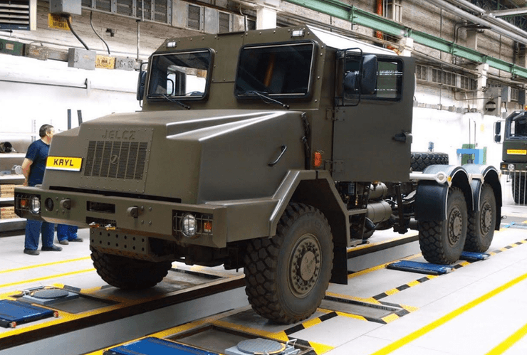 разработка польской колесной сау