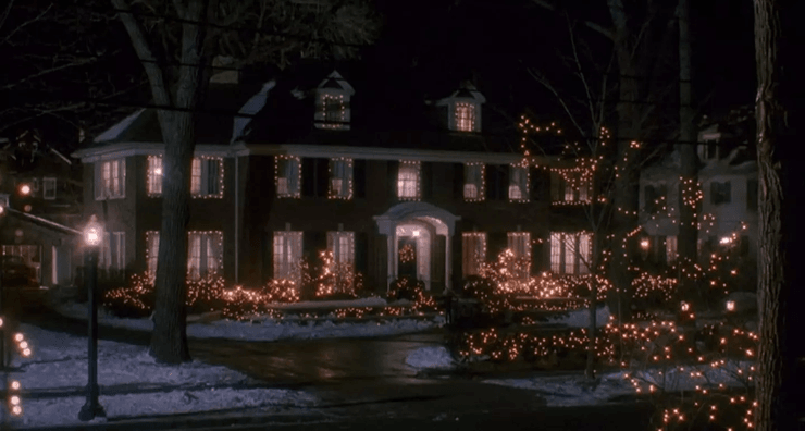 Маєток з фільму "Сам удома"