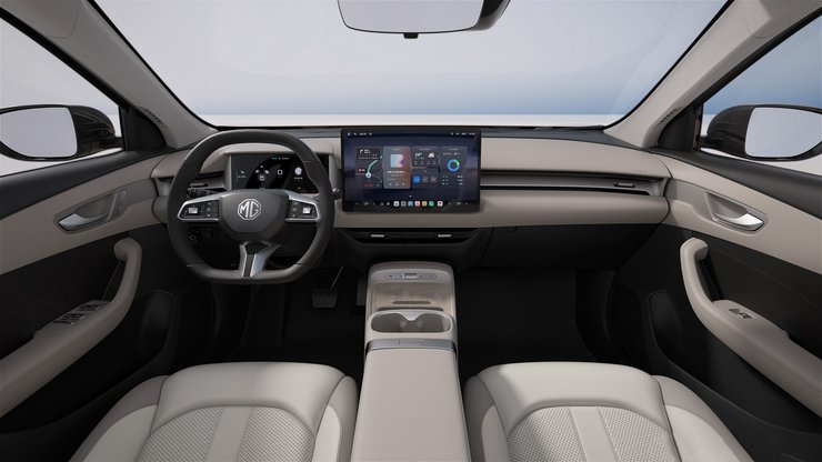 салон MG S5, новый MG S5, MG ES5, MG ES5, кроссовер MG, электромобиль MG