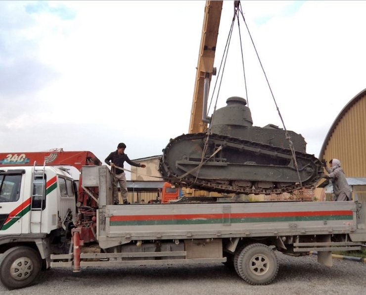 Французькі танки Renault FT-17 часів Першої світової та громадянської воєн у Росії опинилися в Афганістані.