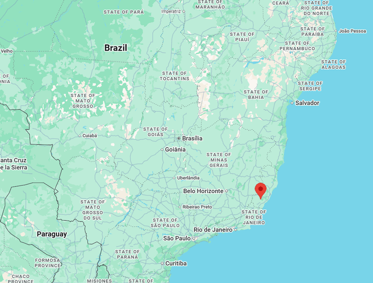 Місце розташування гори