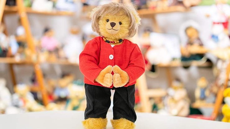 ангела Меркель плюшевий ведмедик сувенір