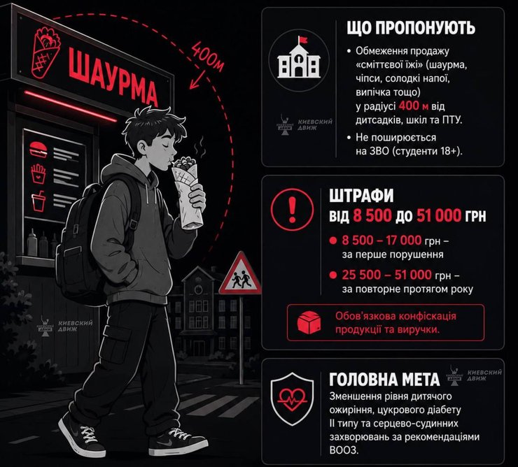 У Верховній Раді хочуть створити безпечний харчовий периметр