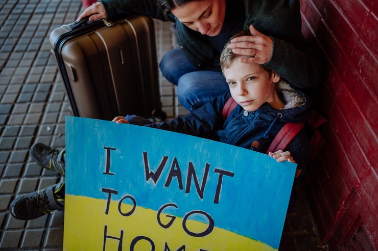 44% біженців у Польщі хочуть повернутися додому