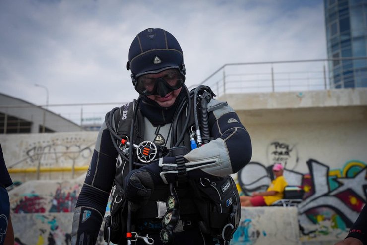 Одесса, полиция, ГСЧС, море, фото