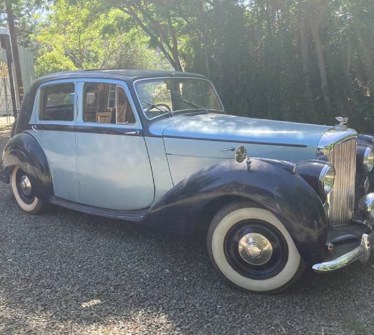 Bentley Mark VI 1949, Bentley Mark VI, капсула времени, ретро Bentley