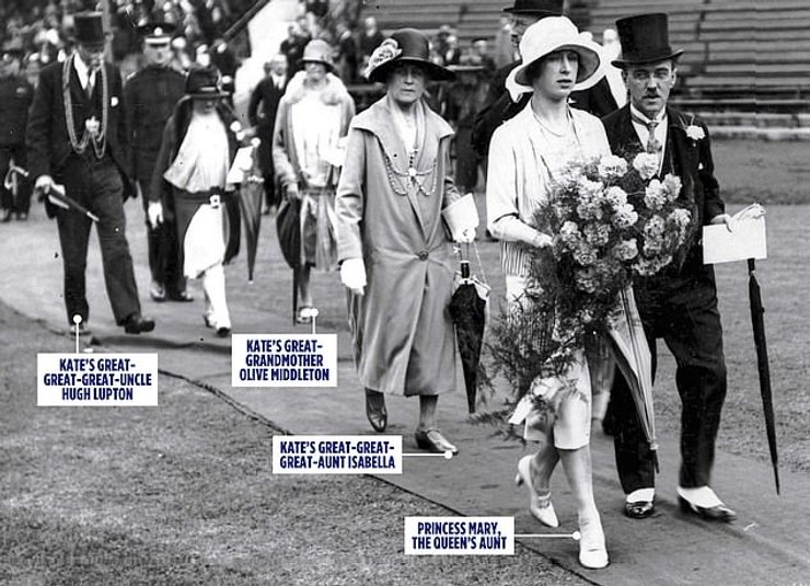 Кейт Миддлтон, родственники
