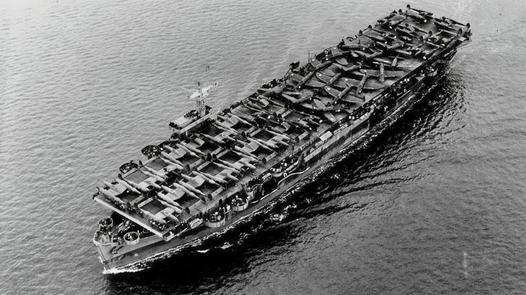 Авианосец USNS Card