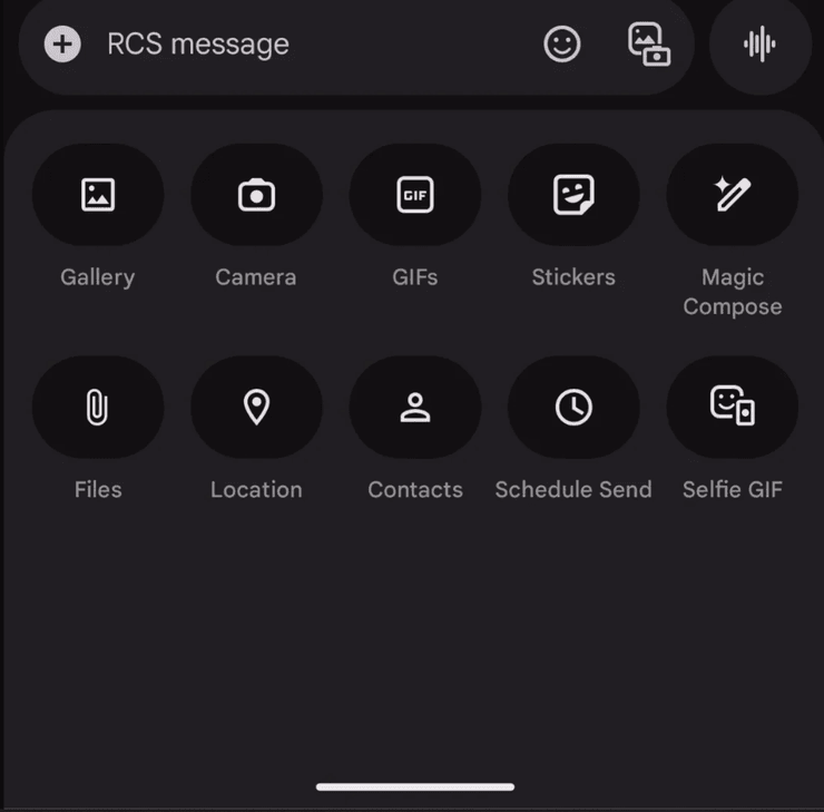 Google Messages на телефоні