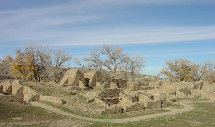 Руины ацтеков.