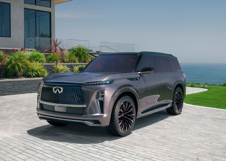 Infiniti QX Monograph, Infiniti QX80, новый Infiniti, электромобиль Infiniti
