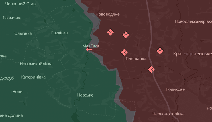 Карта бойових дій