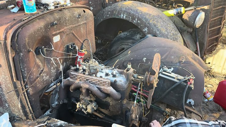 двигатель форд АА, Ford AA, грузовик Ford, самосвал Ford, самосвал Ford