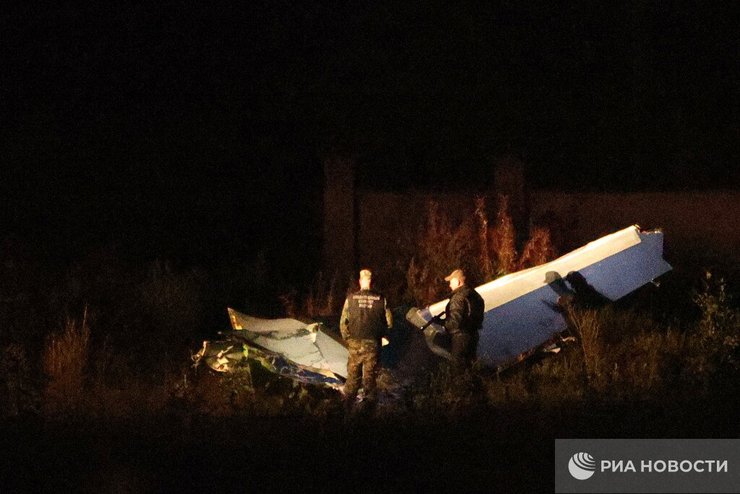 літак загибель пригожина