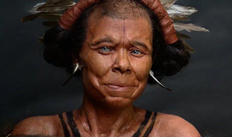 жінка з Марго реконструкція обличчя кам'яний вік