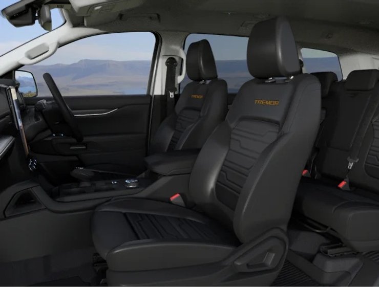 салон Форд Эверест, Ford Everest Tremor, Ford Everest, Ford Ranger, новый Ford Everest, Ford Everest 2025