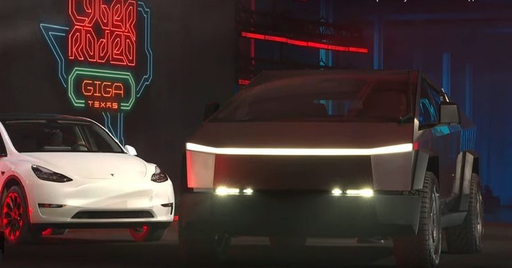 Tesla Cybertruck, пикап Tesla Cybertruck, Tesla Cybertruck 2023, новая Tesla Cybertruck, гигафабрика Tesla, Илон Маск