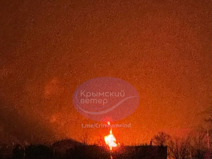 Вибухи в Криму у ніч на 6 листопада