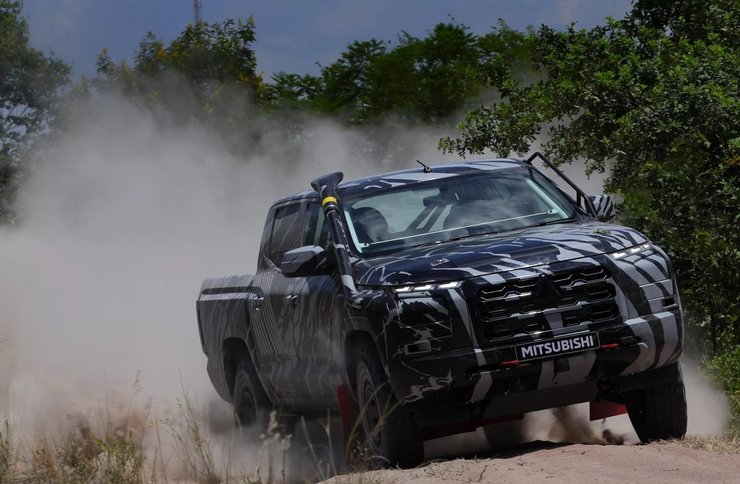 Mitsubishi L200 2024, Mitsubishi L200, новый Mitsubishi L200, пикап Mitsubishi L200