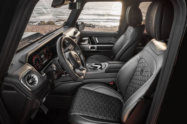 Шестиколесный гелендваген, Mercedes G-Class, Brabus XLP, тюнинг Гелендвагена