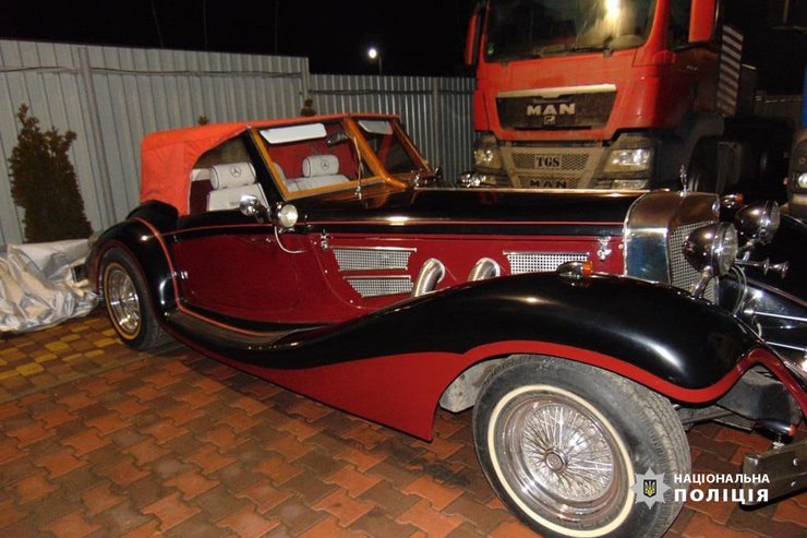 угон мерседес, угон авто, ретро-авто, угон ретро-авто, Волга ГАЗ-21, Mercedes-Benz 170, Mercedes-Benz 540