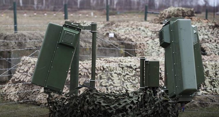 Поле-21, комплекс РЭБ, антенны