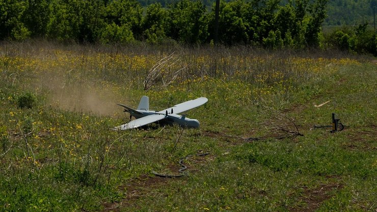 Бои на Донбассе, оборона, Часового Яра, дрон Лелека, ВСУ