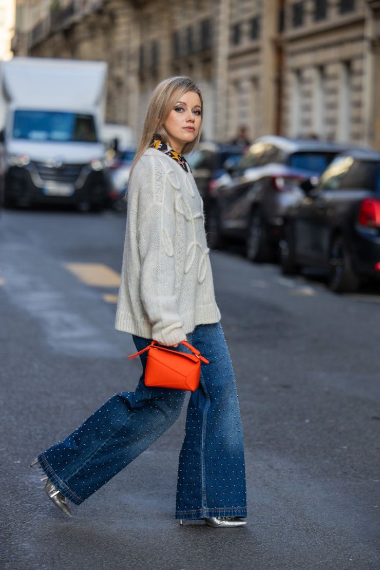 джинси з прикрасами