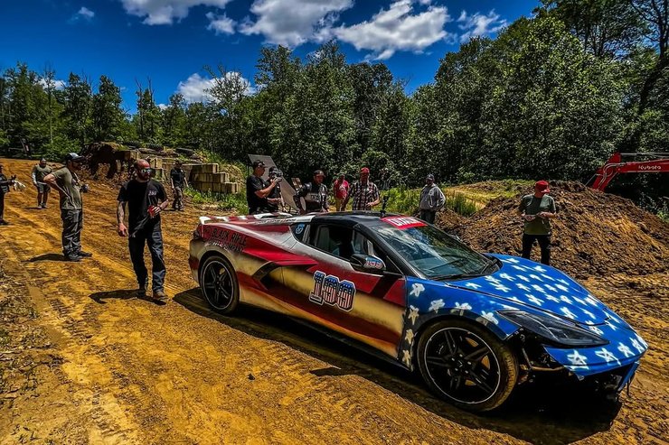 Шевроле корвет, Chevrolet Corvette, Тревіс Пастрана