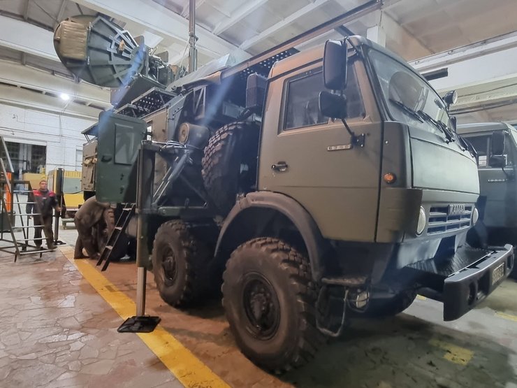 Производство 1РЛ257 Красуха-4