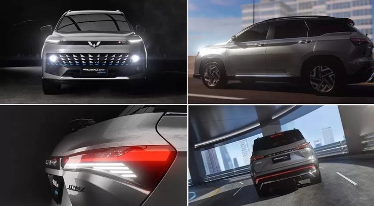 Wuling Almaz, новий Wuling Almaz, кросовер Wuling, General Motors