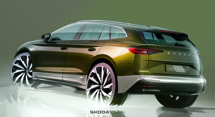 Skoda Enyaq, новый Skoda Enyaq, кроссовер Skoda, электромобиль Skoda, электромобиль Skoda
