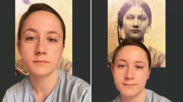 Жінка дізналась, що прабабуся була її ідентичною копією, як таке можливо, родинні зв'язки, зовнішність