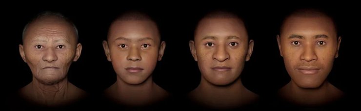 мумія, реконструкція обличчя