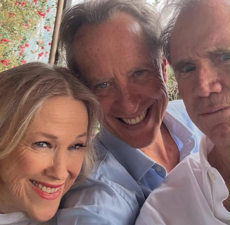 Кетрін О'Гара з чоловіком