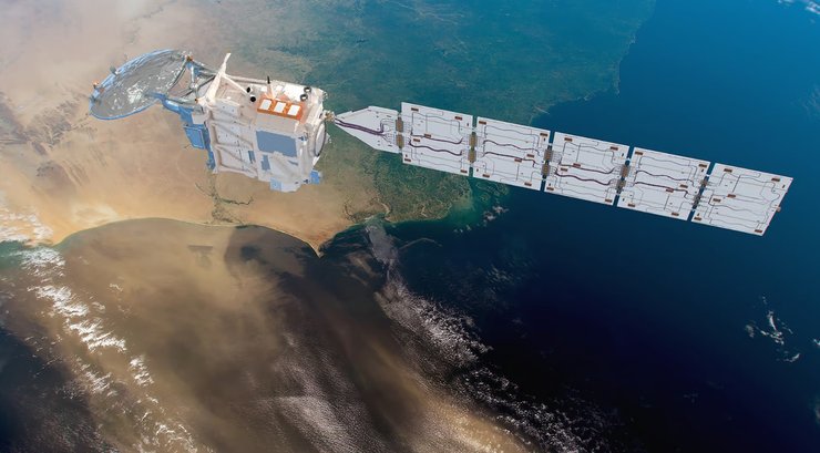 спутник белый дракон космос