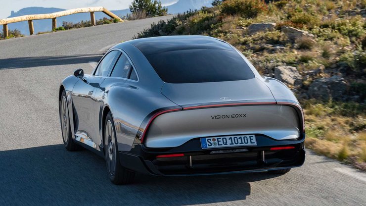 Mercedes-Benz Vision EQXX, новый Mercedes-Benz Vision EQXX, электромобиль Mercedes-Benz, запас хода электромобиля