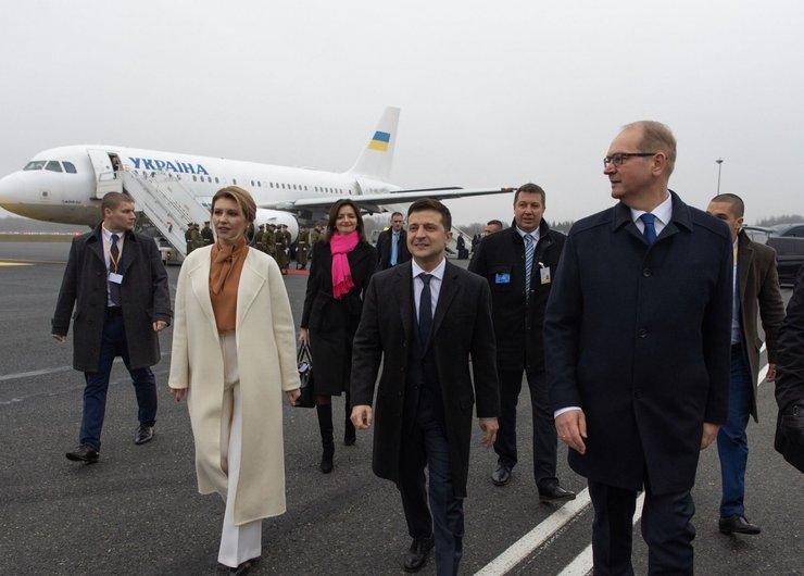 елена зеленская, эстония