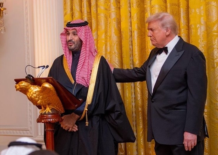Мухаммед бен Салман и Дональд Трамп