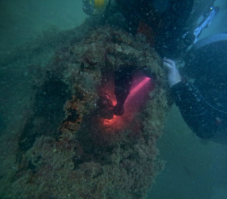 Обломки P-38 Lightning