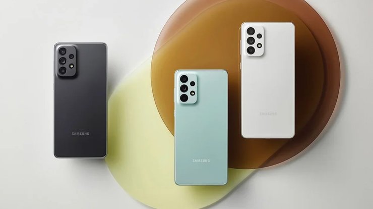 samsung galaxy a73 цвета смартфон