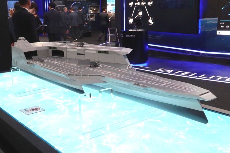 Hanwha, Південна Корея, безпілотний корабель, дрони