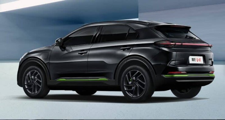 Neta U-II, китайский электромобиль, китайский электрокроссовер, Hozon Auto, Hozon Neta U-II