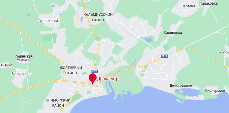 Обстрелы Мариуполь оккупанты авиаудары кадыровцы ВСУ Драмтеатр