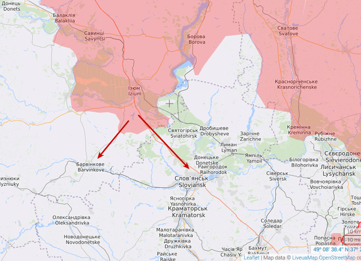 битва за донбасс, карта боев на донбассе