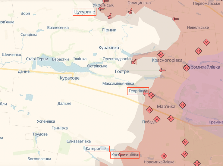 Кураховское направление, Донецкая область, новости Донбасса, битва за Донбасс, бои под Курахово, бои под Курахово