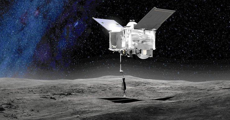 Миссия OSIRIS-REx, аппарат, Бенну, иллюстрация