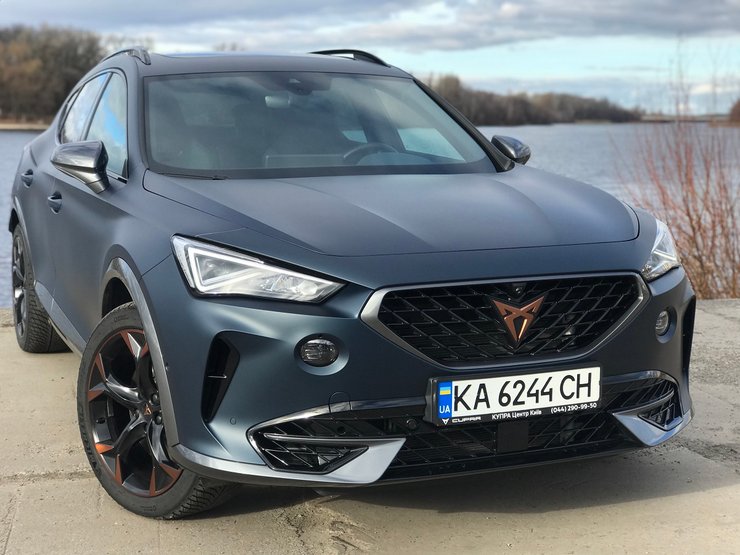 машина CUPRA Formentor, купра в Україні, cupra тест драйв, екстер'єр CUPRA Formentor VZ, зовнішність CUPRA Formentor